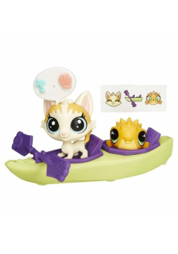 Littlest Pet Shop Zwierzakowe pojazdy Kajak