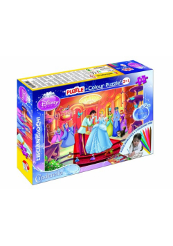 Puzzle dwustronne Kopciuszek 108 + mazaki