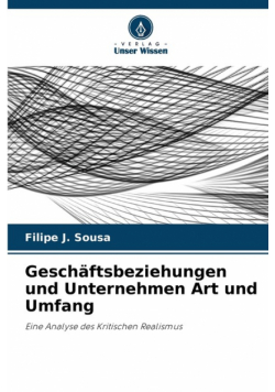 Geschäftsbeziehungen und Unternehmen Art und Umfang