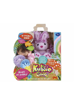 Kulisie - plusz interaktywny różowy Królik