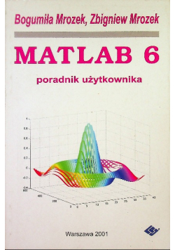 Matlab 6 Poradnik użytkowania