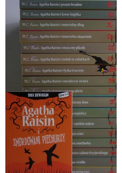 Agatha Raisin. Seria Kryminałów, 19 tomów