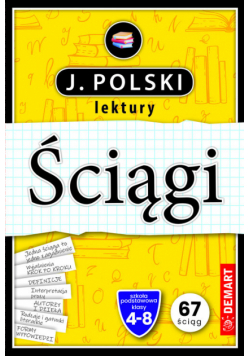 ŚCIĄGI Karty edukacyjne Język polski lektury kl.5-8
