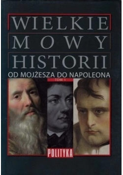 Wielkie mowy historii Tom I