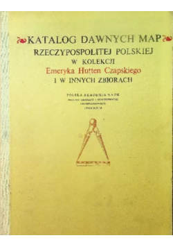 Katalog dawnych map Rzeczypospolitej Polskiej