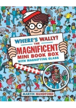 Where's Wally the magnificent mini book box, cz. 1-5 + Lupa