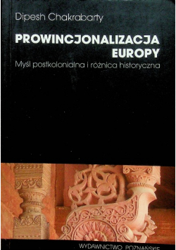 Prowincjonalizacja Europy
