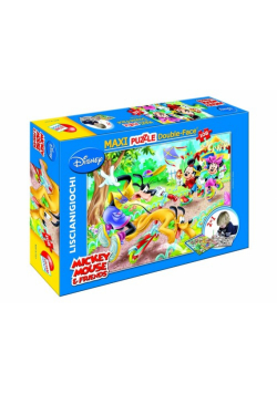Puzzle dwustrone maxi Myszka Miki i przyjaciele 108