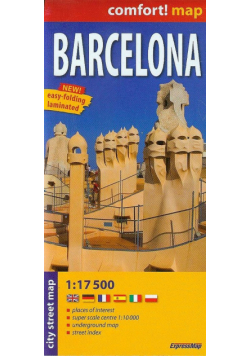 Barcelona city map