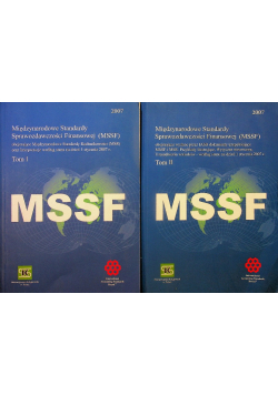 Międzynarodowe Standardy Sprawozdawczości Finansowej MSSF Tom I i II