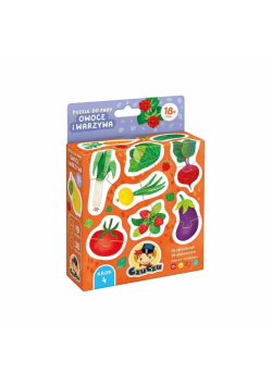 CzuCzu Puzzle do pary Owoce i warzywa 18m+