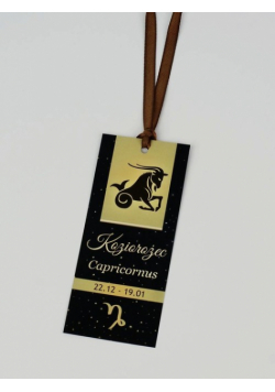 Zakładka do książki zodiak KOZIOROŻEC