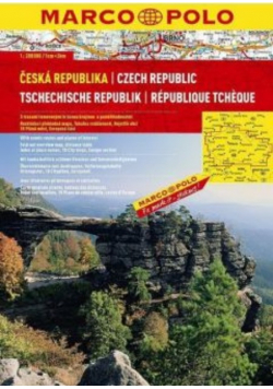 Czechy Atlas drogowy Ceska Repubika Czech Republic