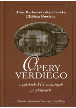 Opery Verdiego w polskich XIX-wiecznych przekładach