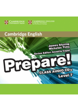 Cambridge English Prepare! 7 Class Audio