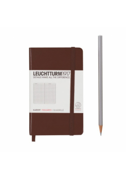 Notes Pocket Leuchtturm1917 w kratkę tabaka 339594