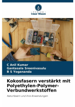 Kokosfasern verstärkt mit Polyethylen-Polymer-Verbundwerkstoffen