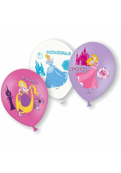 Balony lateksowe księżniczki 27,5cm 6szt