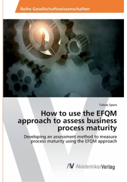 How to use the EFQM approach to assess business process maturity