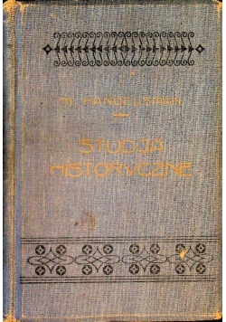Studja Historyczne 1911 r.