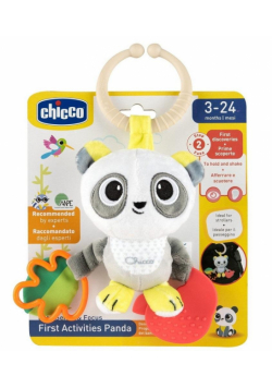 Grzechotka z gryzakiem panda