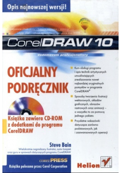 Oficjalny Podręcznik corelDraw10