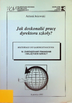 Jak doskonalić pracę dyrektora szkoły?
