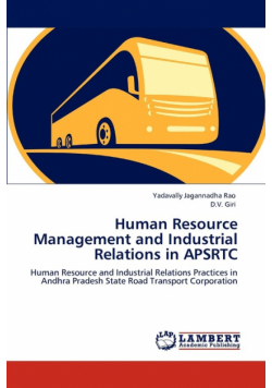 Human Resource Management and Industrial Relations  in APSRTC