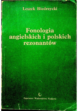 Fonologia angielskich i polskich rezonantów