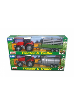 Traktor z naczepą 1:32