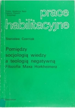 Prace habilitacyjne