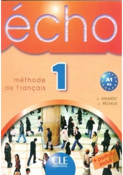 Echo 1 Methode de francais , bez CD