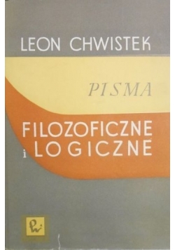 Pisma filozoficzne i logiczne, tom II