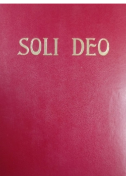 Soli Deo