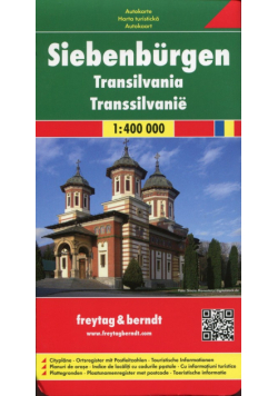 Mapa Transylwania 1:400 000