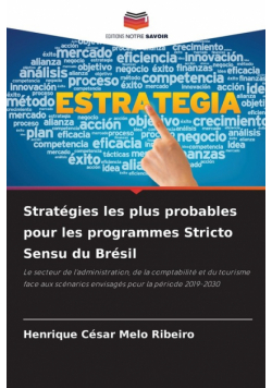Stratégies les plus probables pour les programmes Stricto Sensu du Brésil