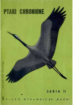 Albumik 9 pocztówek Ptaki chronione Seria II 1964