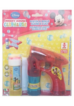 Duży pistolet do robienia baniek Mickey