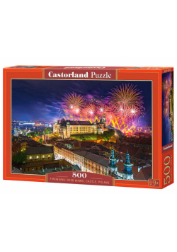 Puzzle Fireworks over Wawel Castle Poland 500