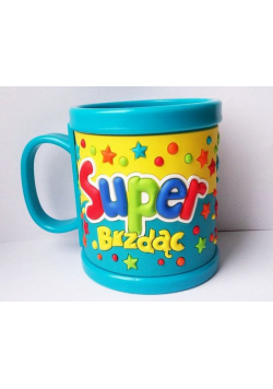 Kubek imienny dla dziecka Super brzdąc
