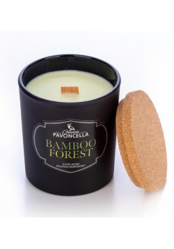Świeczka sojowa Bamboo Forest czarna 135g