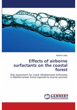 Effects of airborne surfactants on the coastal forest