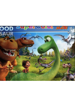 Puzzle SuperColor Maxi 104 Dobry Dinozaur