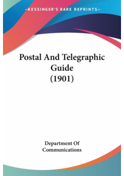 Postal And Telegraphic Guide (1901)