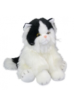 Fluffy Fam kot black&white 30cm