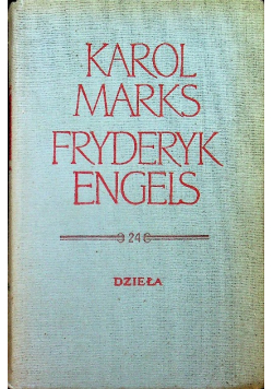 Marks i Engels Dzieła Tom 24 Kapitał
