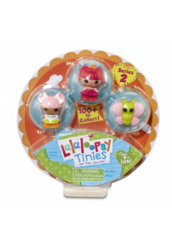 Lalaloopsy Tinies Kwiatowa Ogrodniczka, Tiulowa Baletka i motylek