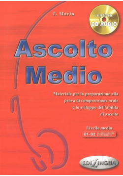 Ascolto Medio podręcznik B1-B2 + CD