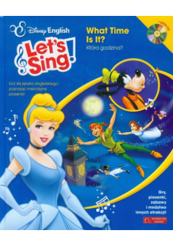 Disney English Let's Sing! What Time Is It? + CD