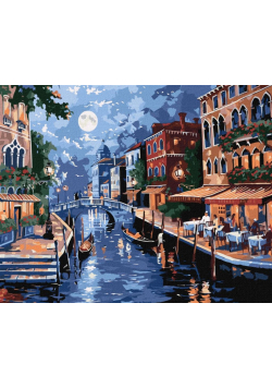 Malowanie po numerach - Romantyzm Włoch 40x50cm
